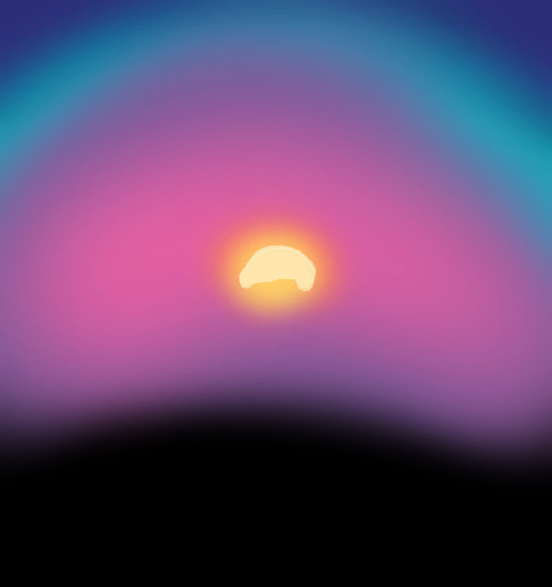 Atmospheric background gradient